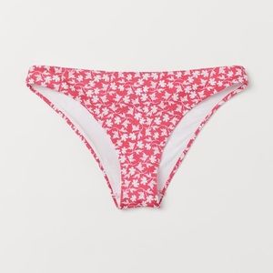 Pink Floral Bikini Bottoms